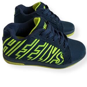 Heelys Navy Neon Yellow Roller Sneakers